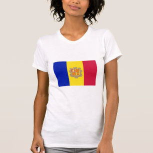 Andorra National Flag T-Shirt