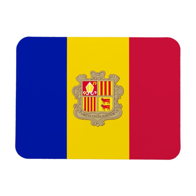 Andorra Premium Magnet (Horizontal)