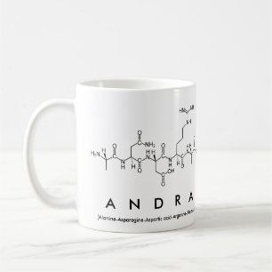Andra peptide name mug