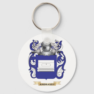 Andrassy Coat of Arms (Family Crest) Key Ring