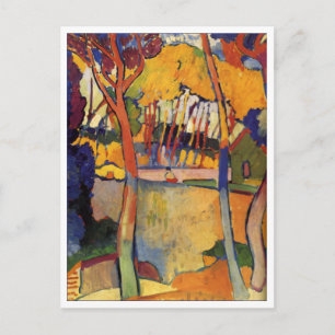 Andre Derain Three Trees Fine Art Postcard