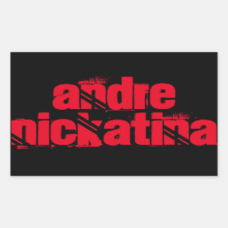 Andre Nickatina Rectangular Sticker