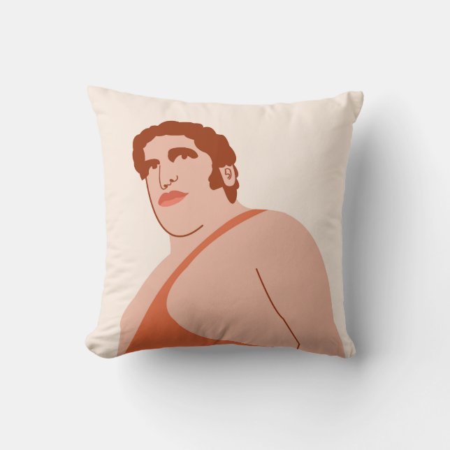 Andre the Giant Cushion (Front)