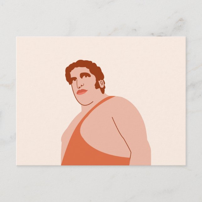 Andre the Giant Postcard (Front)