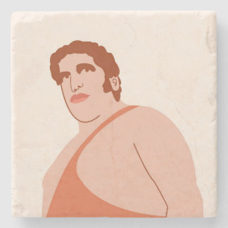 Andre the Giant Stone Coaster