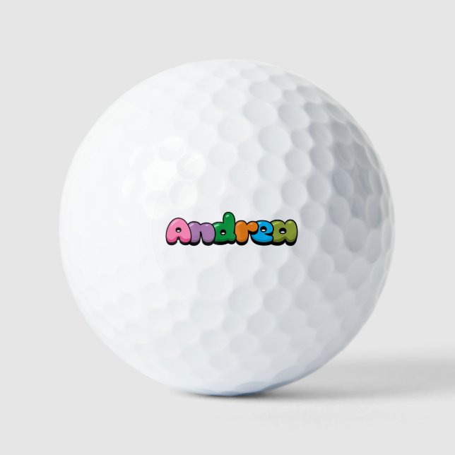 Andrea Golf Balls (Front)
