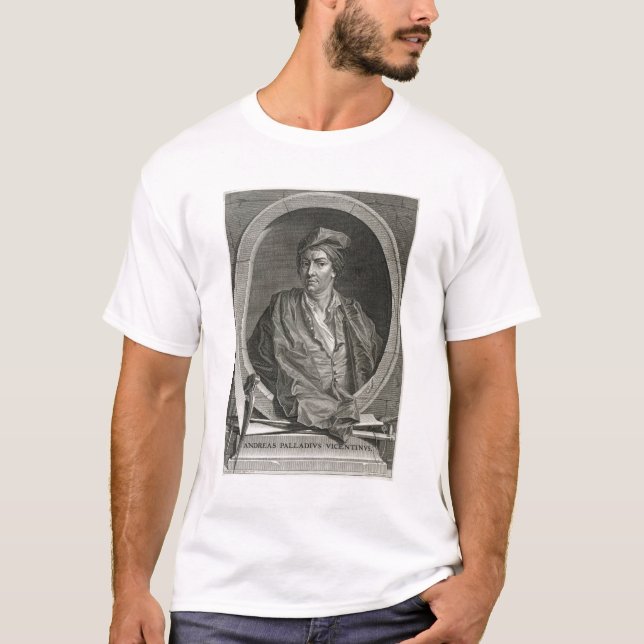 Andrea Palladio (1508-80) engraved by Bernard Pica T-Shirt (Front)