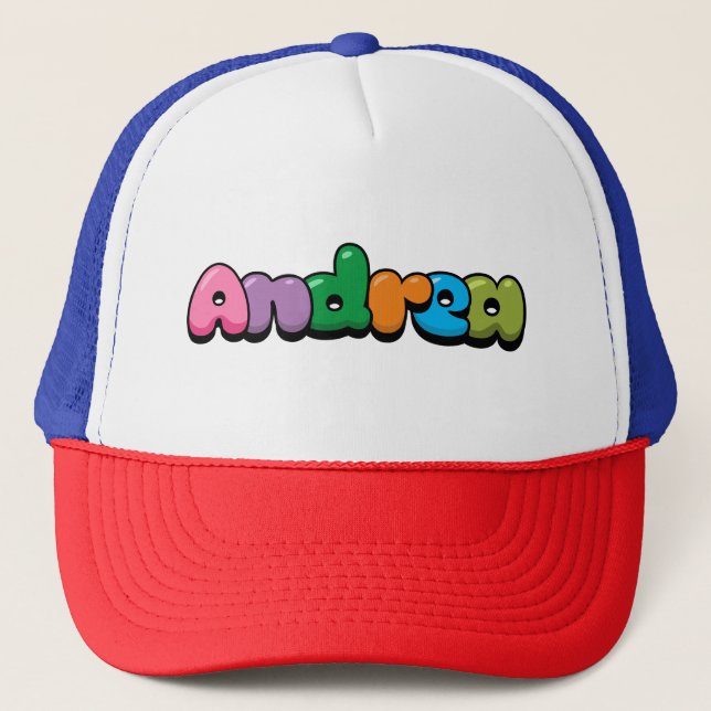 Andrea Trucker Hat (Front)