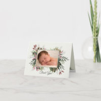 Andreas Folded Photo Thank You Card