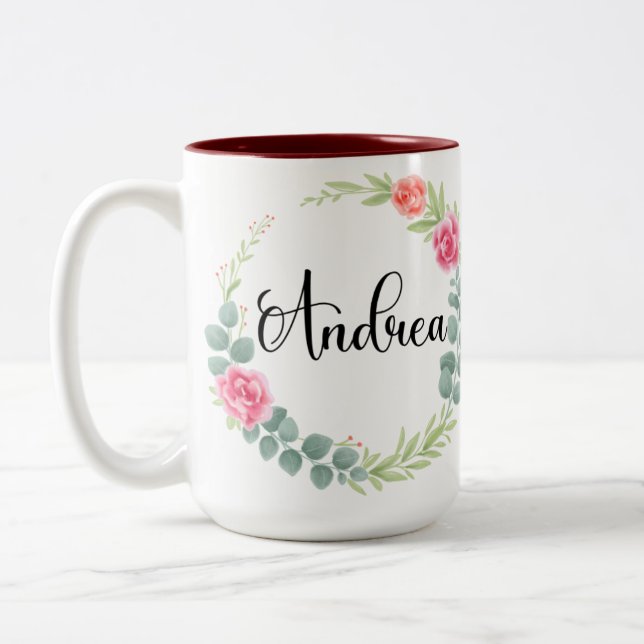 Andrea's Mug 15oz (see more options) (Left)