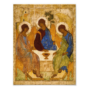 Andrei Rublev Holy Trinity Icon Orthodox religion Photo Print
