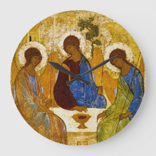 Andrei Rublev , “ Holy Trinity ” Large Clock