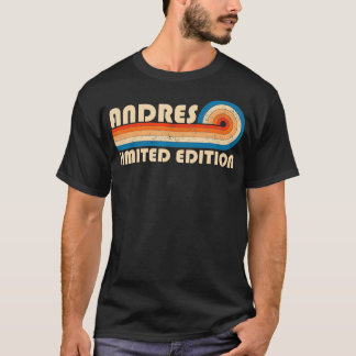 ANDRES Surname Retro Vintage 80s 90s Birthday Reun T-Shirt