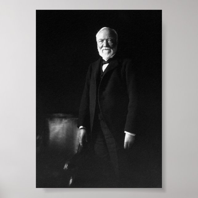 Andrew Carnegie Poster (Front)
