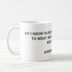 Andrew Carnegie Quote Mug
