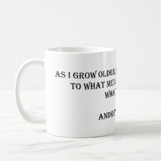 Andrew Carnegie Quote Mug