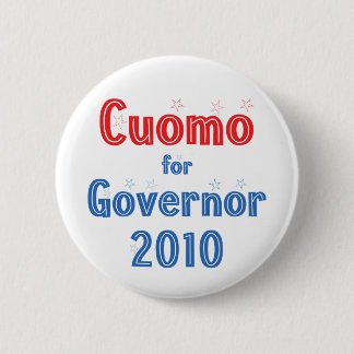 Andrew Cuomo for Governor 2010 Star Design 6 Cm Round Badge