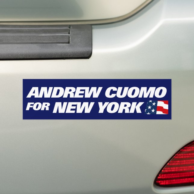 Andrew Cuomo for New York Mayor 2025 Bumper Sticker (On Car)