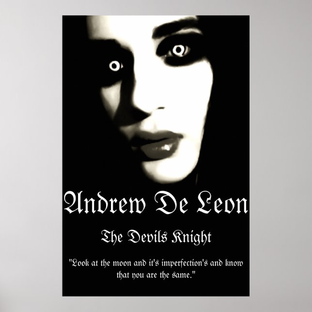 Andrew De Leon - Official Devils Knight Poster (Front)