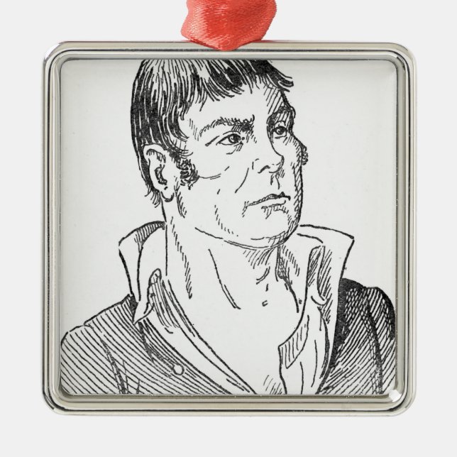 Andrew Gamble Metal Tree Decoration (Front)