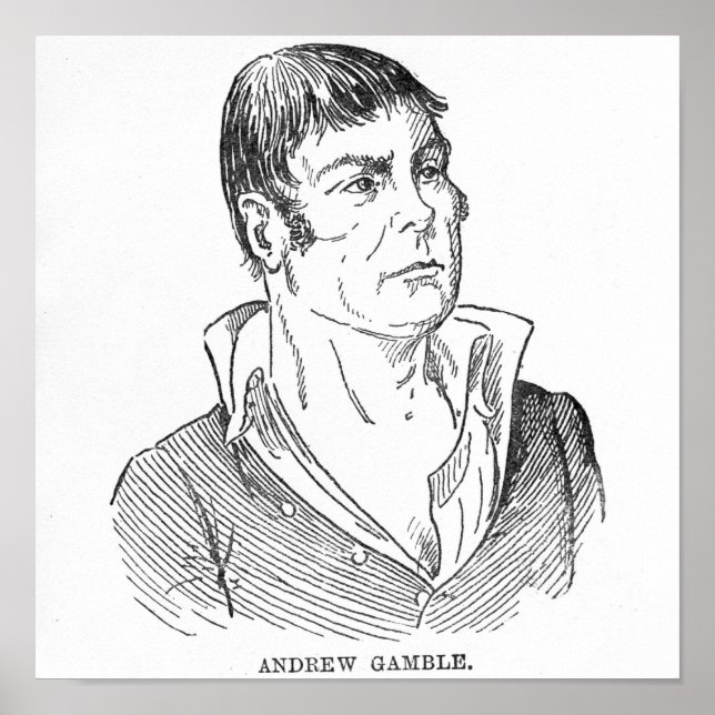 Andrew Gamble Poster (Front)