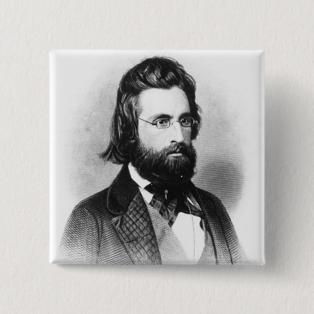 Andrew Jackson 15 Cm Square Badge (Front)