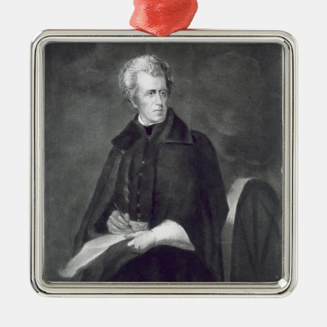 Andrew Jackson, 7th President of the United States Metal Ornament (Front)