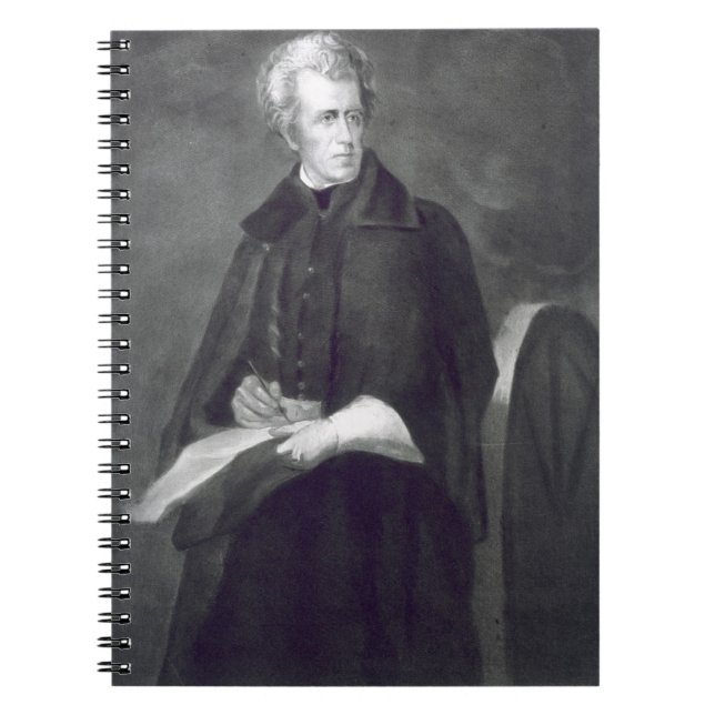 Andrew Jackson, 7th President of the United States Notebook (Front)