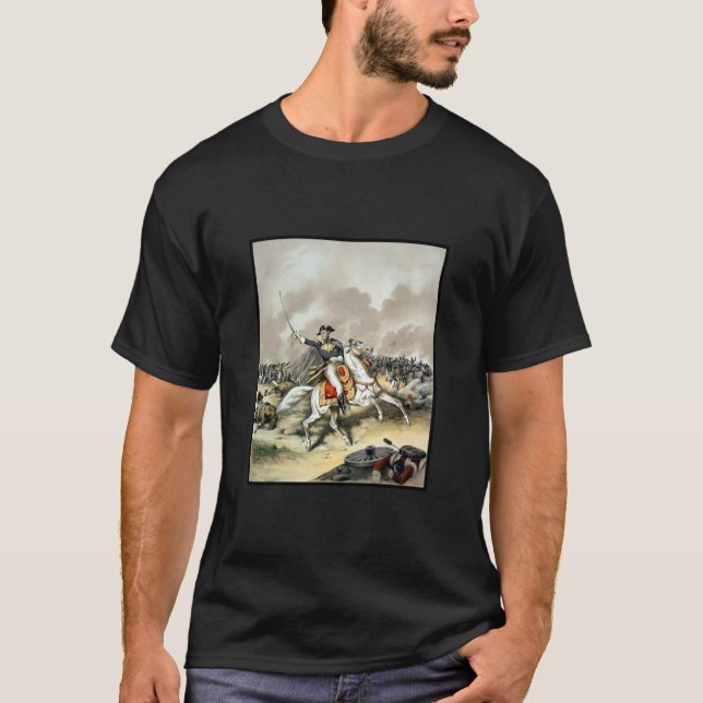 Andrew Jackson At The Battle Of New Orleans T-Shirt (Front)