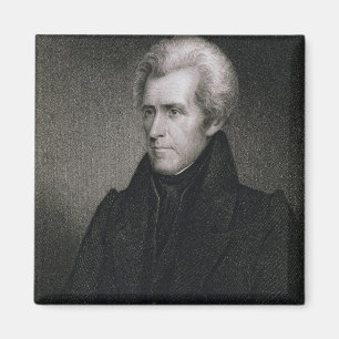 Andrew Jackson (engraving) Magnet