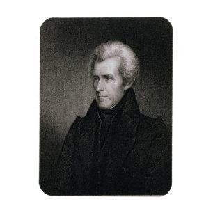 Andrew Jackson (engraving) Magnet