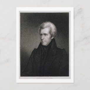 Andrew Jackson (engraving) Postcard