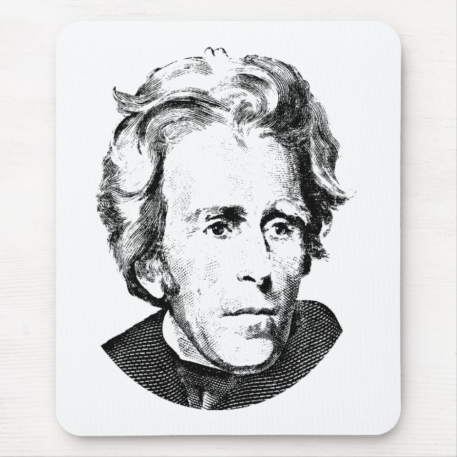 Andrew Jackson Mouse Pad (Front)