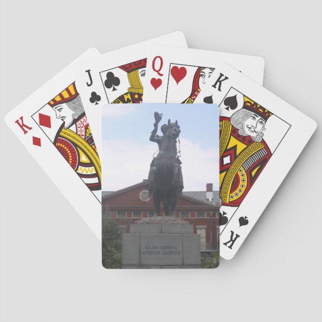 Andrew Jackson Playing Cards (Back)