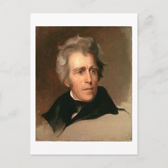 Andrew Jackson Postcard (Front)