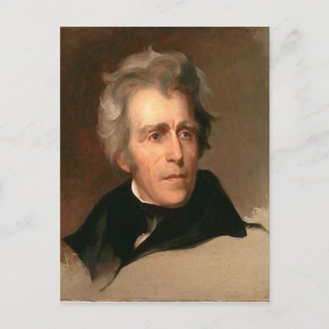 Andrew Jackson Postcard (Front)
