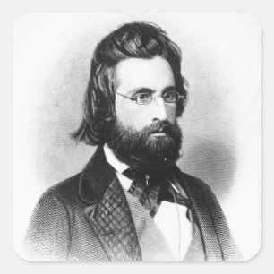 Andrew Jackson Square Sticker