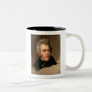 Andrew Jackson Two-Tone Coffee Mug
