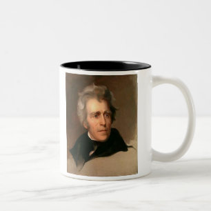 Andrew Jackson Two-Tone Coffee Mug