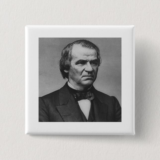 Andrew Johnson 15 Cm Square Badge (Front)