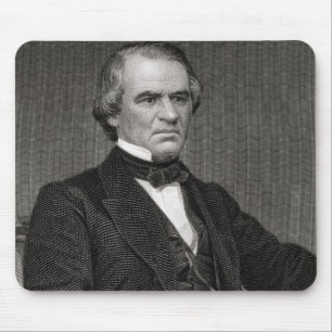 Andrew Johnson, engraved from a photograph by Thom Mouse Pad