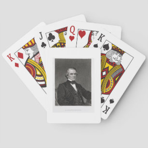Andrew Johnson, engraved from a photograph by Thom Playing Cards
