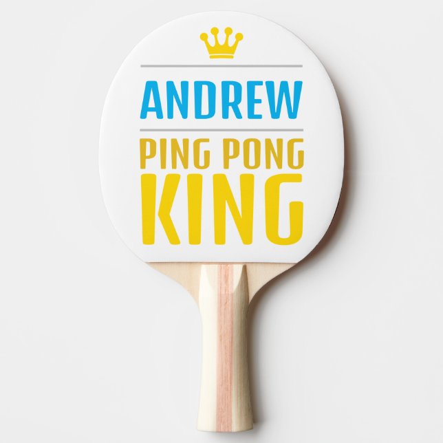Andrew Ping Pong Paddle (Front)