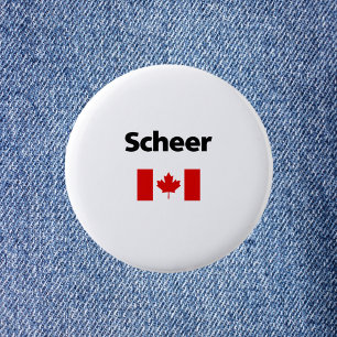 Andrew Scheer Canada Canadian Flag Light-Colour 6 Cm Round Badge