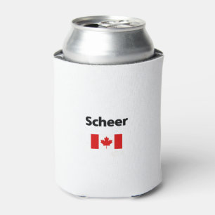 Andrew Scheer Canada Canadian Flag Light-Colour Can Cooler