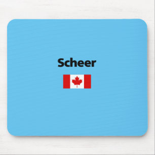Andrew Scheer Canada Canadian Flag Light-Colour Mouse Pad