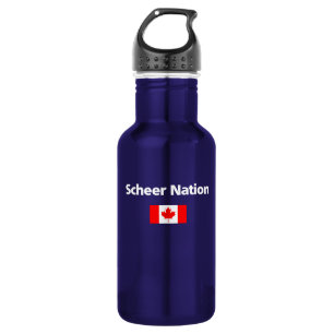 Andrew Scheer Nation Conservative Canada Flag Dark 532 Ml Water Bottle