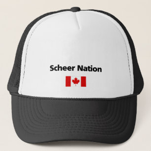 Andrew Scheer Nation Conservative Canadian Flag Trucker Hat