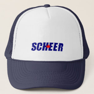 Andrew Scheer Speedy Bold Blue Maple Leaf Colour Trucker Hat