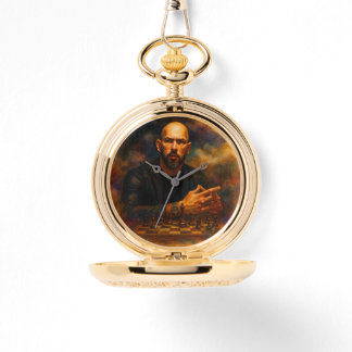 Andrew Tate Gold Pocket Watch